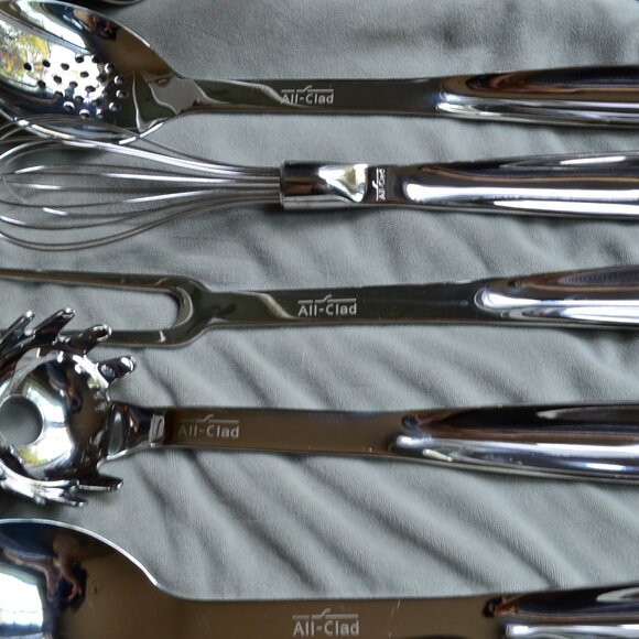 All-Clad Stainless Steel Kitchen Tool Set; 8 piece - Picture 8 of 15